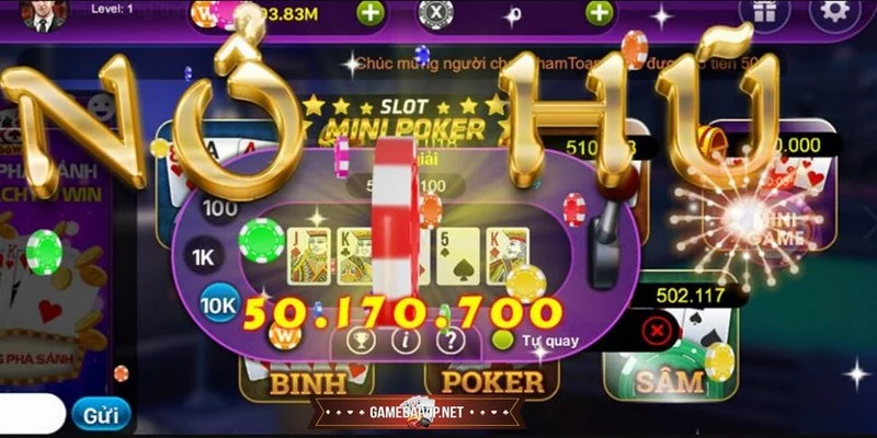 Luật chơi khá dễ hiểu của Nổ hũ Mini Poker tại 33WIN