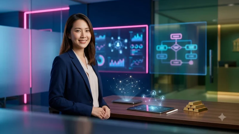 Illustration of a smart approach to researching a platform leader through data