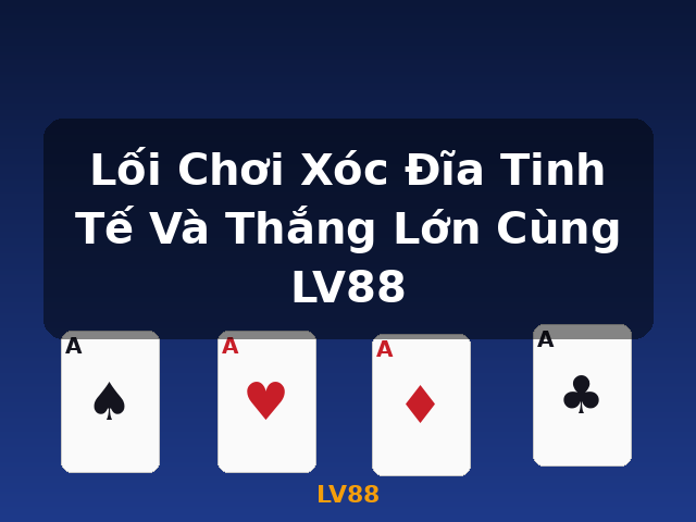 Lối Chơi Xóc Đĩa Tinh Tế Và Thắng Lớn Cùng LV88 - LV88 Lối Chơi Xóc Đĩa Tinh Tế Và Thắng Lớn Cùng LV88 - LV88