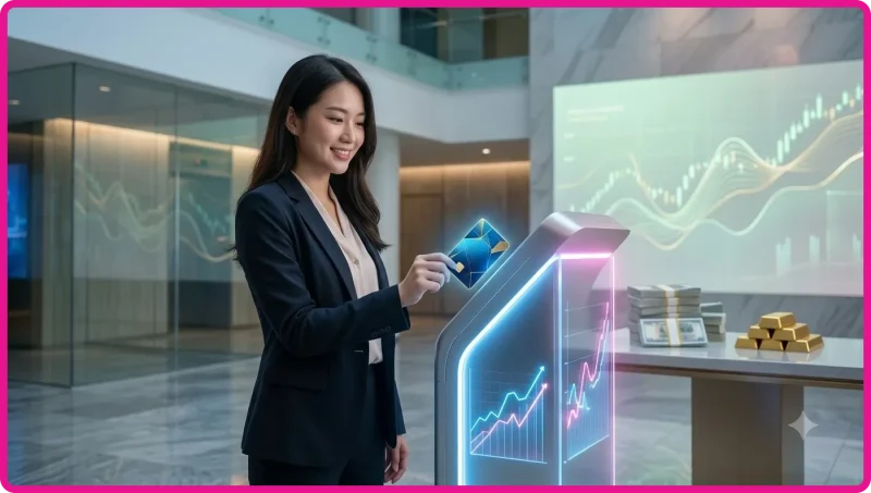 Minh họa các bước chuẩn bị cần thiết trước khi thực hiện giao dịch nạp tiền