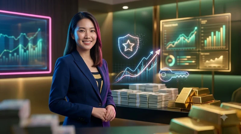 Minh họa tính bảo mật và an toàn khi thực hiện giao dịch nạp tiền trực tuyến