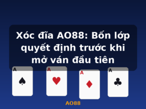 Xóc đĩa AO88: Bốn lớp quyết định trước khi mở ván đầu tiên - AO88